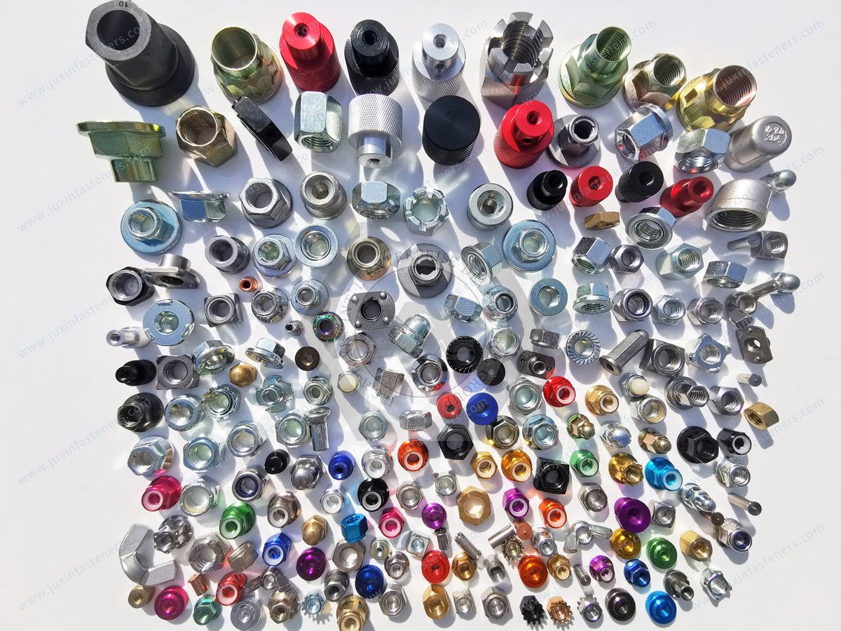 Types and selection of materials for industrial machinery fasteners nuts Types and selection of materials for industrial machinery fasteners nuts