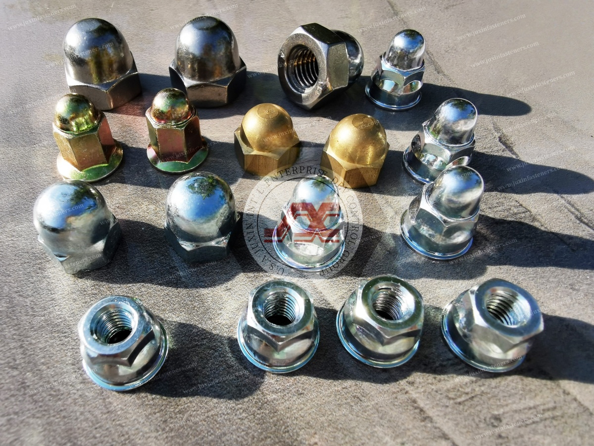 Cap Nuts Manufacturer | DIN1587 Acorn Hexagon Nuts Supplier Cap Nuts Manufacturer | DIN1587 Acorn Hexagon Nuts Supplier
