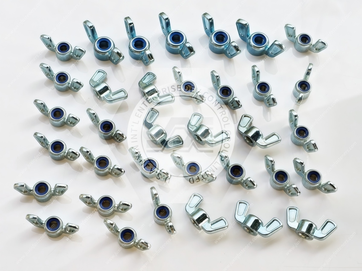 Wing nuts edged wings fasteners for mechanical structural engineers' special design needs Wing nuts edged wings fasteners for mechanical structural engineers' special design needs