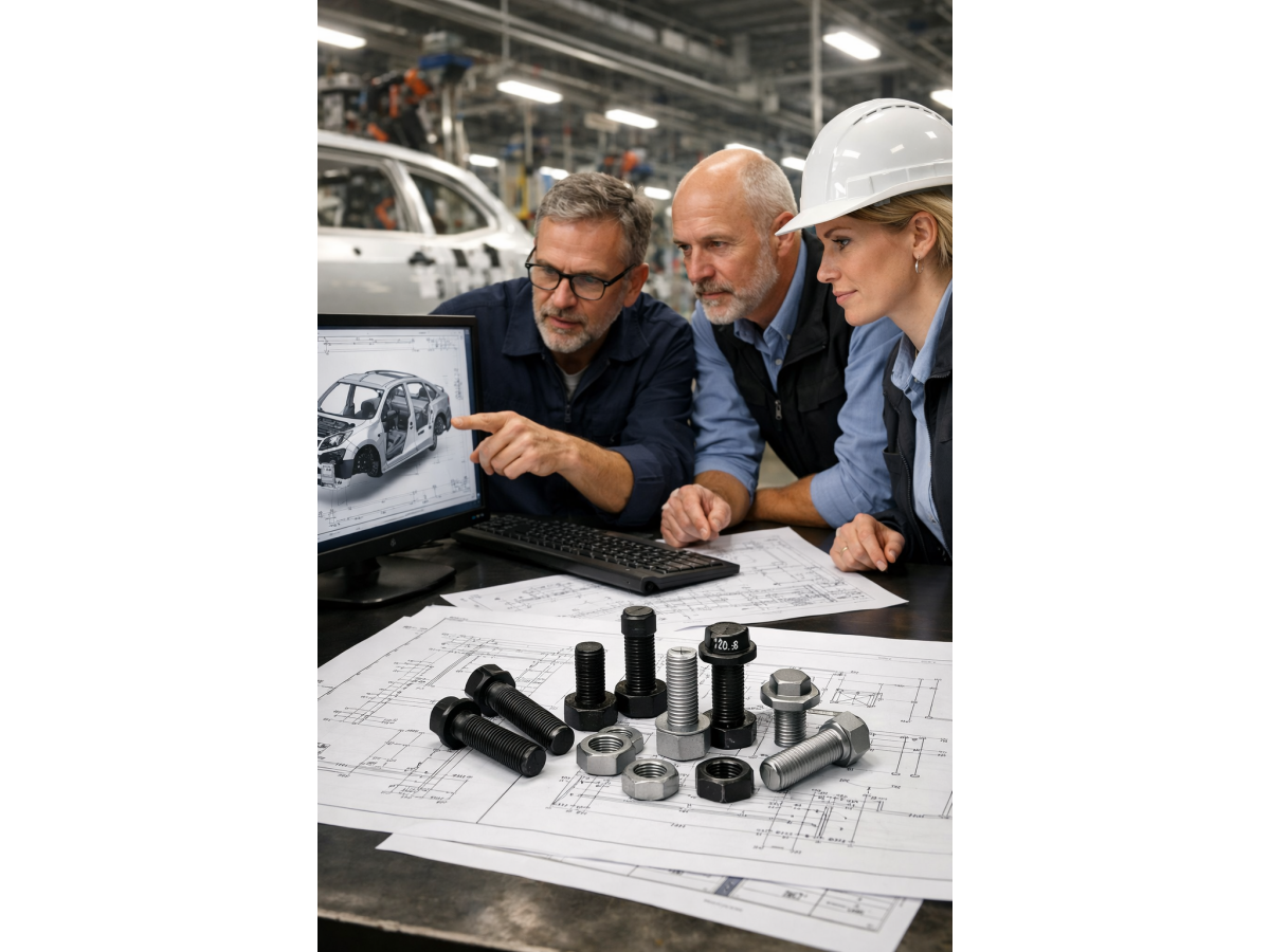 Automotive Fasteners Heat Treatment Process to Improve Bolt Fatigue Strength and Reliability