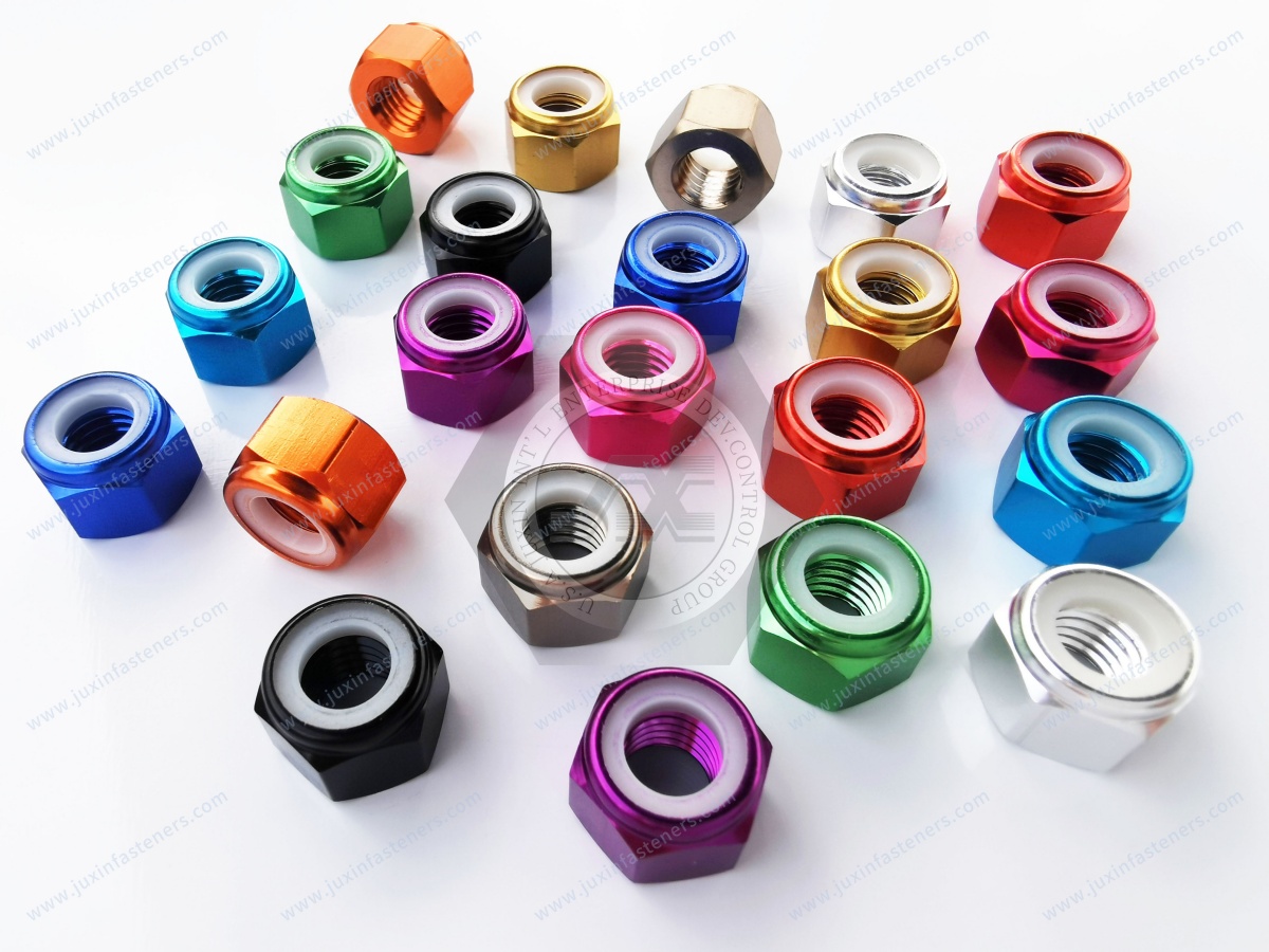 Aluminum Nylock Nuts | Lightweight Vibration Resistant Lock Nuts for Motorcycles Aluminum Nylock Nuts | Lightweight Vibration Resistant Lock Nuts for Motorcycles