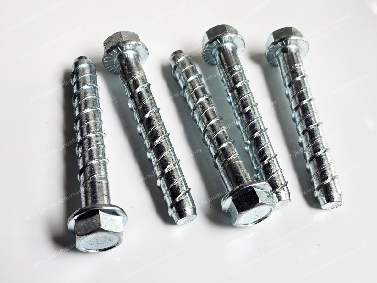 Heavy-Duty Hex Head Tapping Screws for Masonry and Concrete