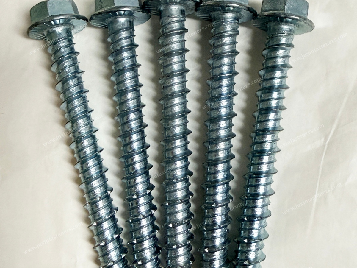 Heavy-Duty Hex Head Tapping Screws for Masonry and Concrete