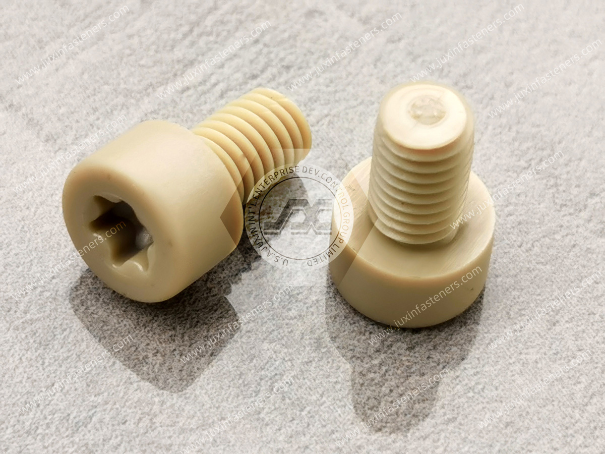 PEEK Fasteners for Semiconductor Equipment | Custom CNC Components PEEK Fasteners for Semiconductor Equipment | Custom CNC Components