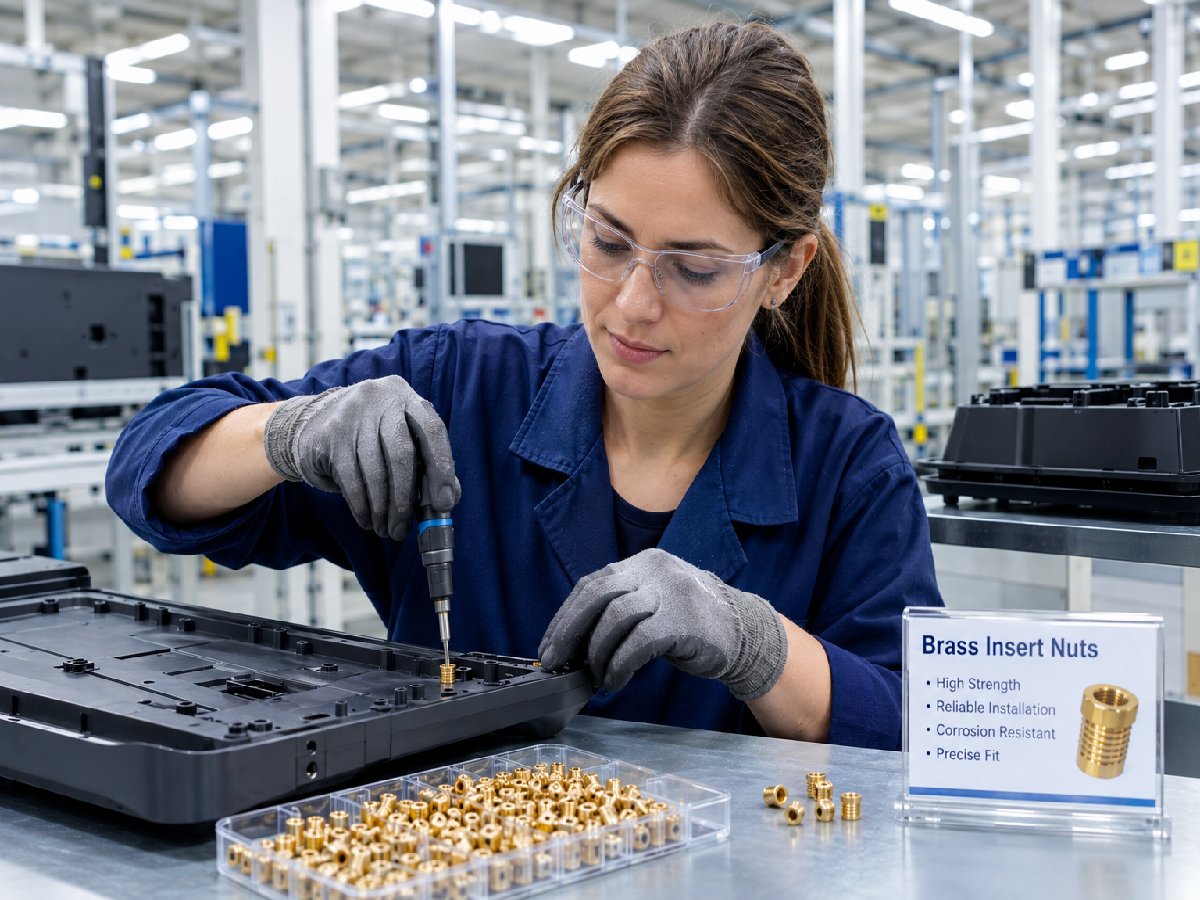 Molded-In vs. Post-Mold Threaded Inserts: High-Volume DFM