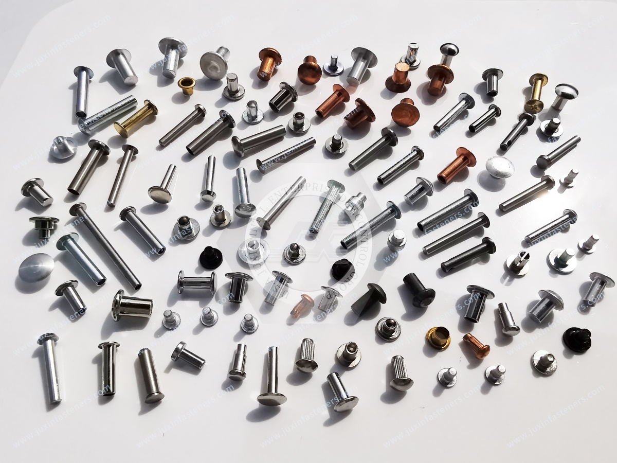 Hollow Rivets (Semi-tubular Rivets) and Solid Rivets Hollow Rivets (Semi-tubular Rivets) and Solid Rivets
