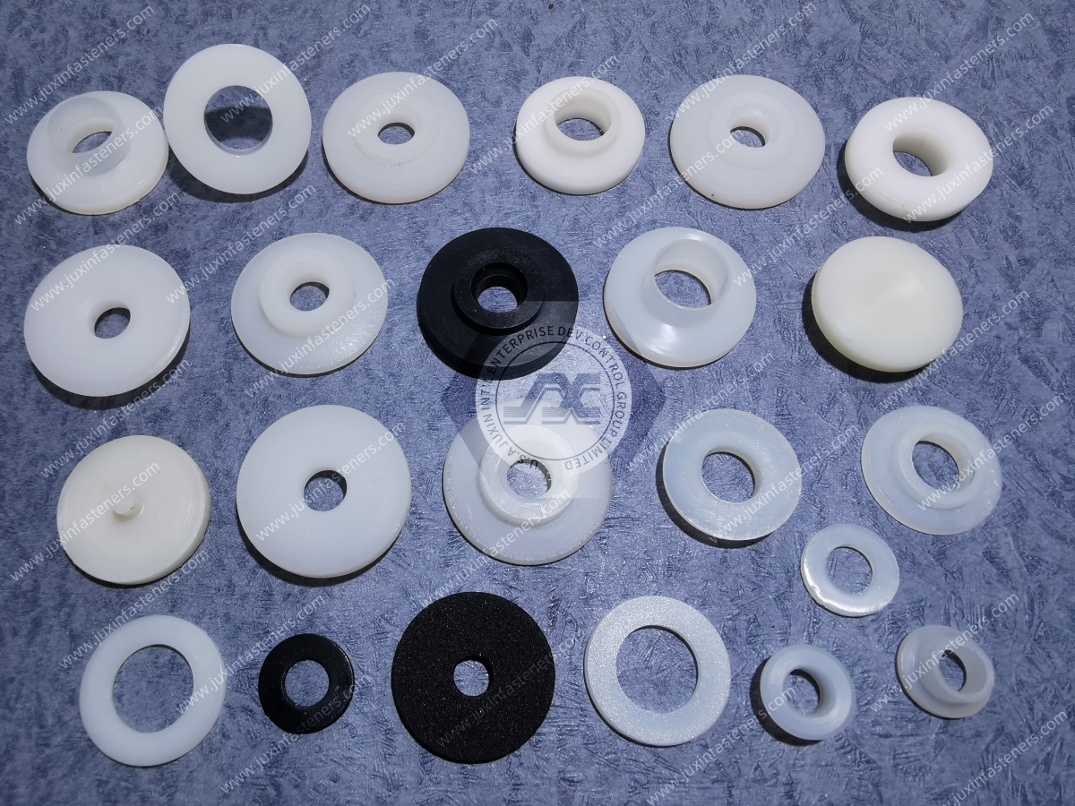 Custom Plastic Nuts, Washers Custom Plastic Nuts, Washers