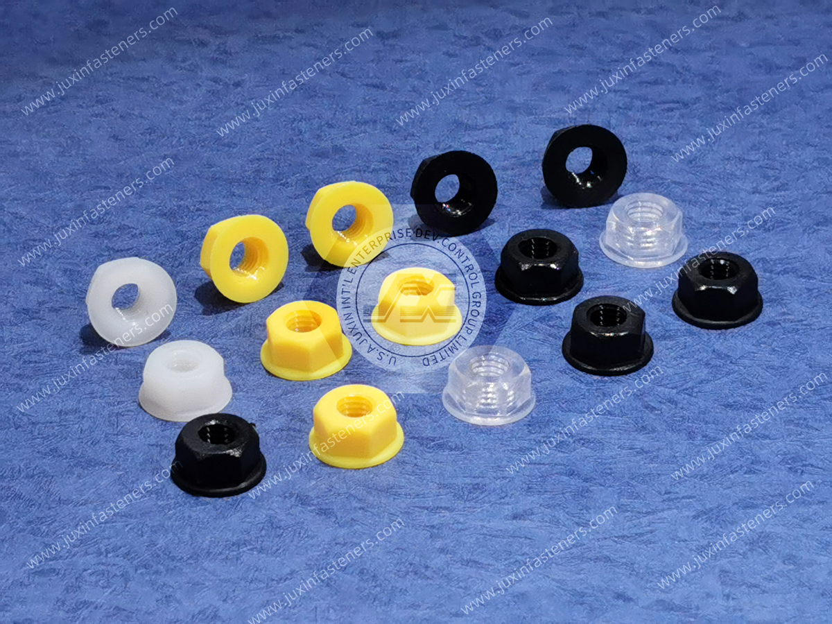 Custom Plastic Nuts, Washers Custom Plastic Nuts, Washers