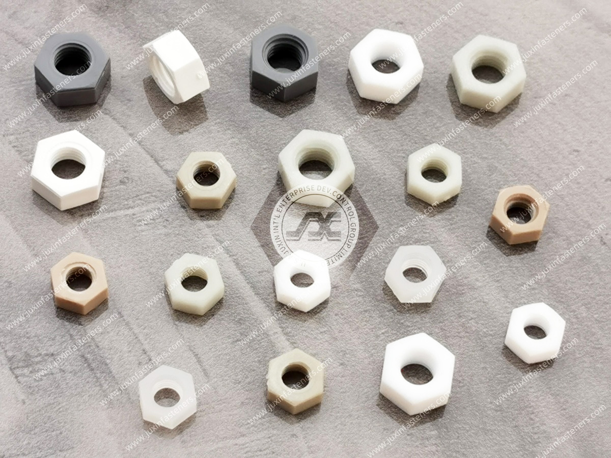 Plastic Nuts, Nylon Hex Nuts