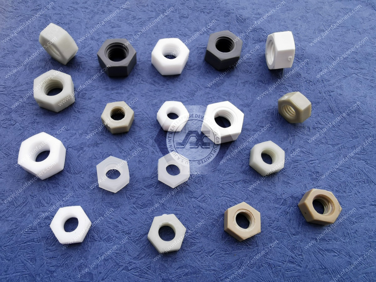 Plastic Nuts, Nylon Hex Nuts