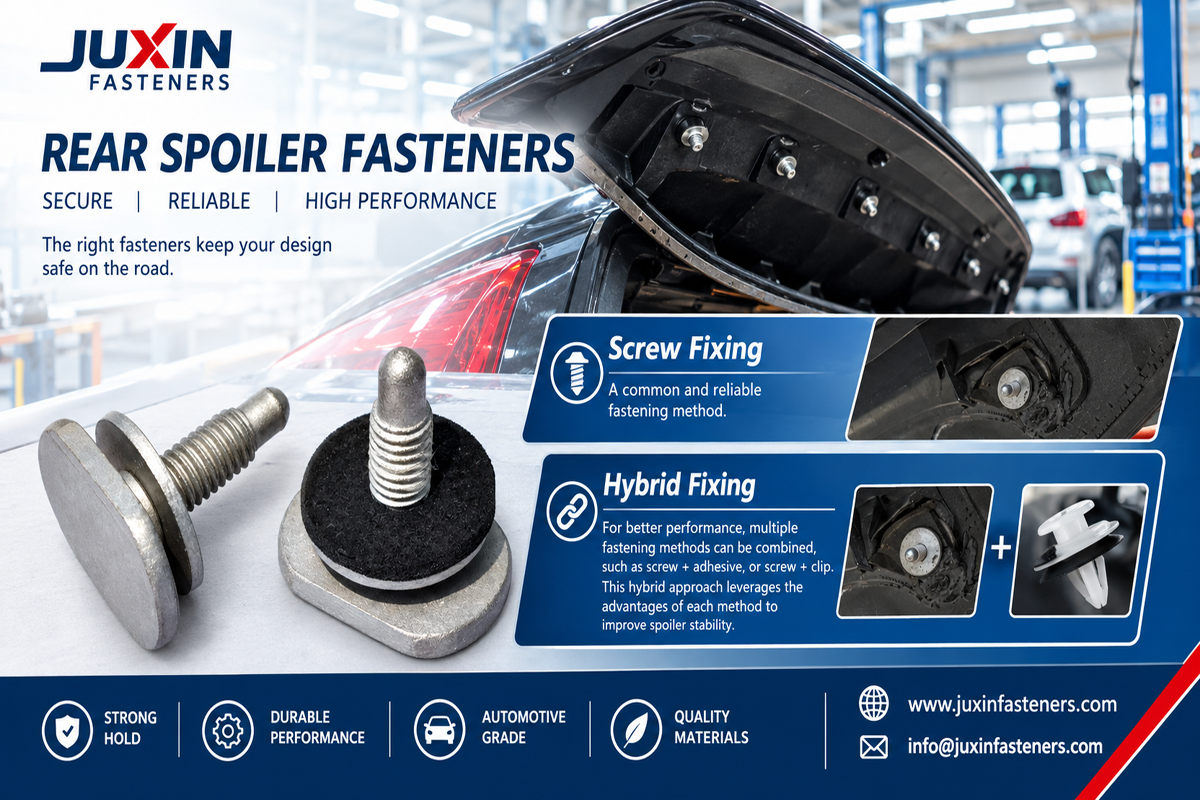 Automotive Spoiler Slide Bolts: Engineering, Mounting Design Automotive Spoiler Slide Bolts: Engineering, Mounting Design