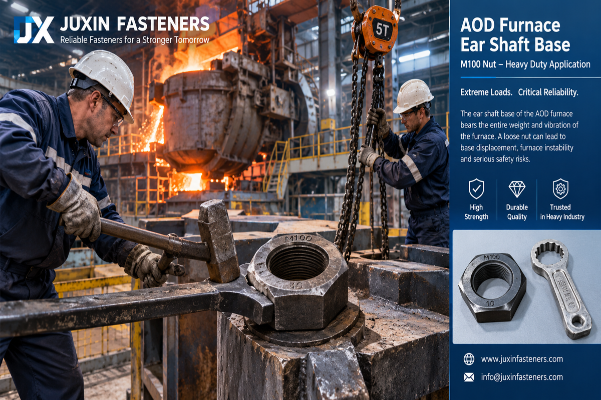 Heavy-Duty M100 Nuts