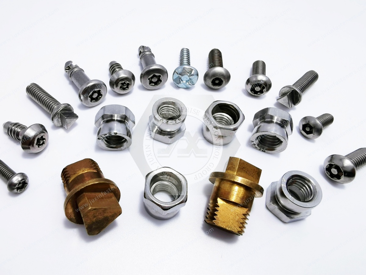Tamper-Resistant Security Screws: Asymmetrical, Triangular, and One-Way Stainless Steel Fasteners Tamper-Resistant Security Screws: Asymmetrical, Triangular, and One-Way Stainless Steel Fasteners