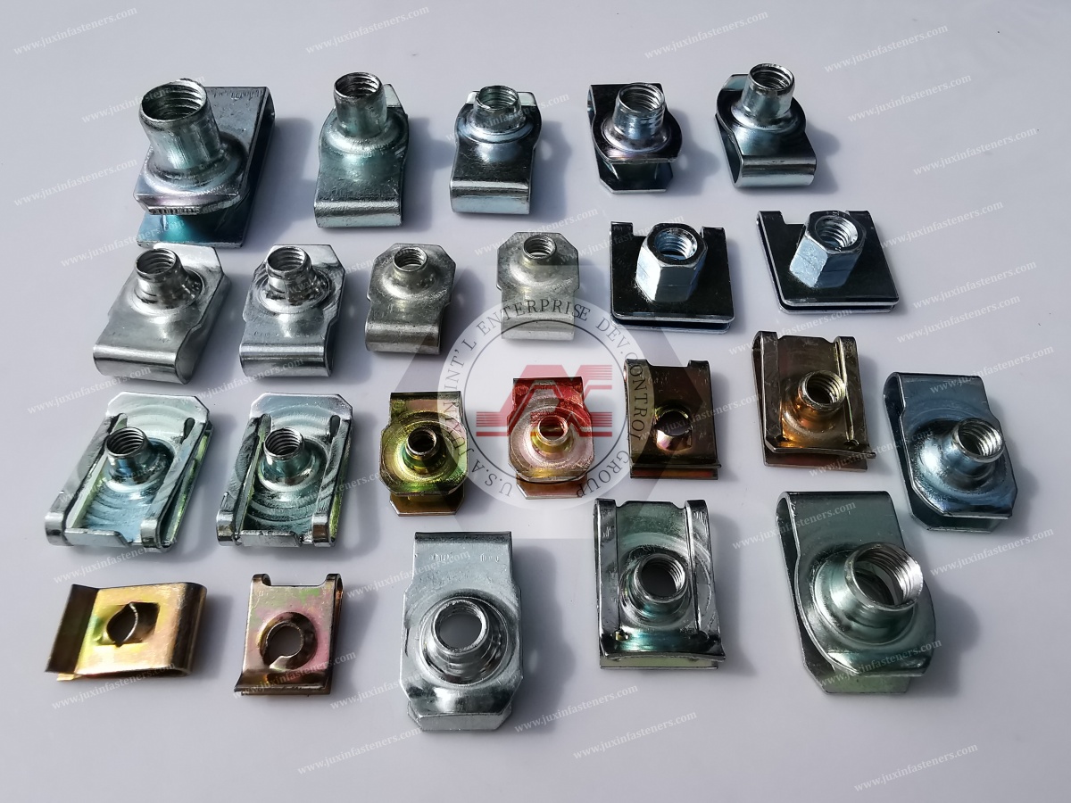Strong-Grip Clip-On Nuts for Tapping Screws | U-Nuts Strong-Grip Clip-On Nuts for Tapping Screws | U-Nuts