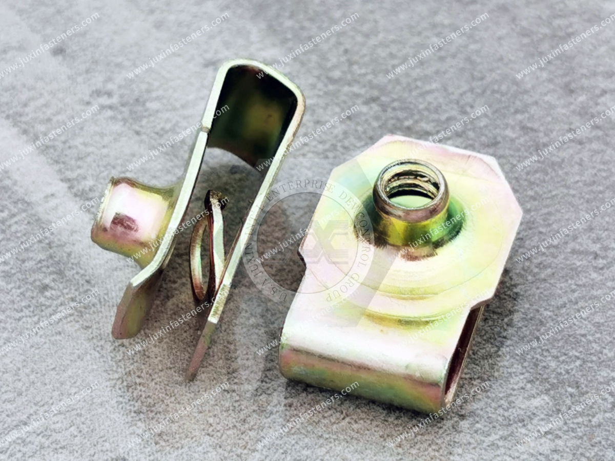 Metric Clip-On Nuts: Thread Size, Panel Thickness