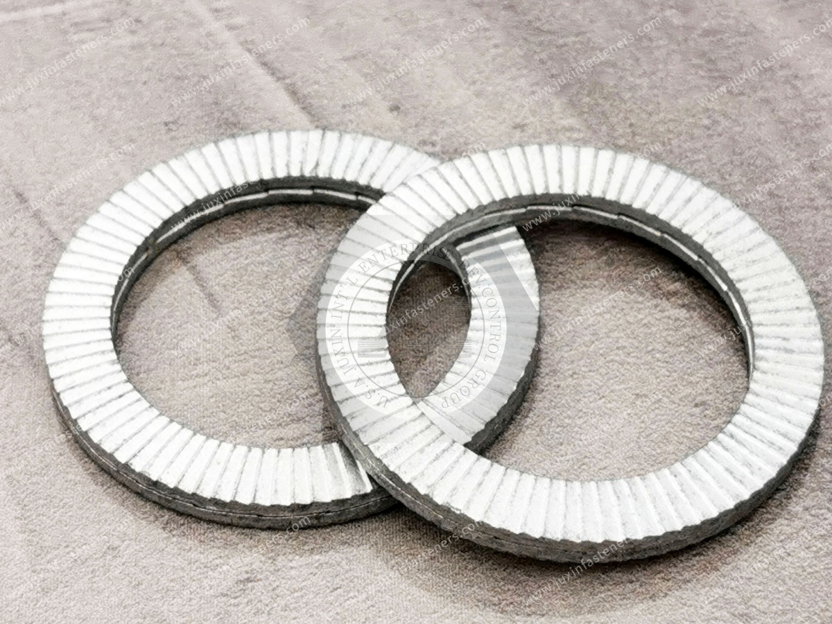 DIN25201 Double Stack Self-Locking Washers – Wedge Locking Anti-Vibration Fastening Solution DIN25201 Double Stack Self-Locking Washers – Wedge Locking Anti-Vibration Fastening Solution