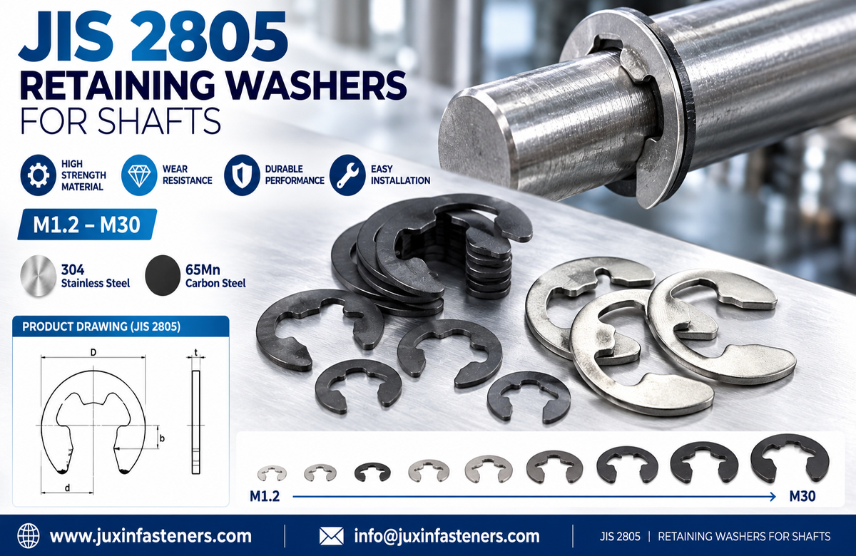Shaft Retaining Rings Industrial Applications
