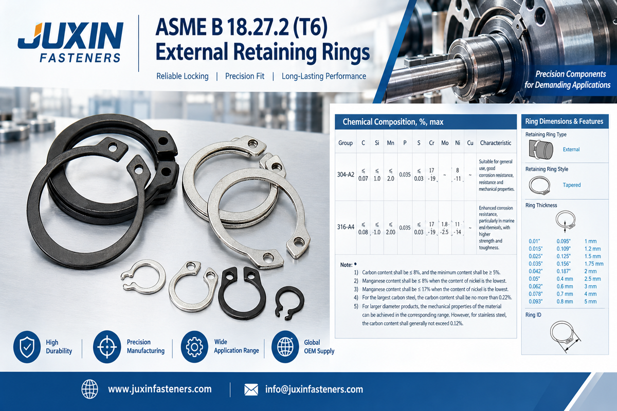 Shaft Retaining Rings: Function, Types Shaft Retaining Rings: Function, Types
