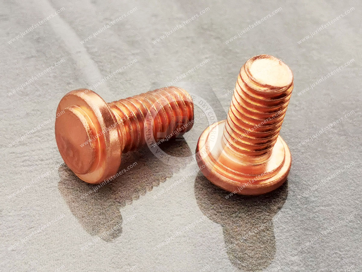 Copper-plated weld screws characteristics and application industry solutions