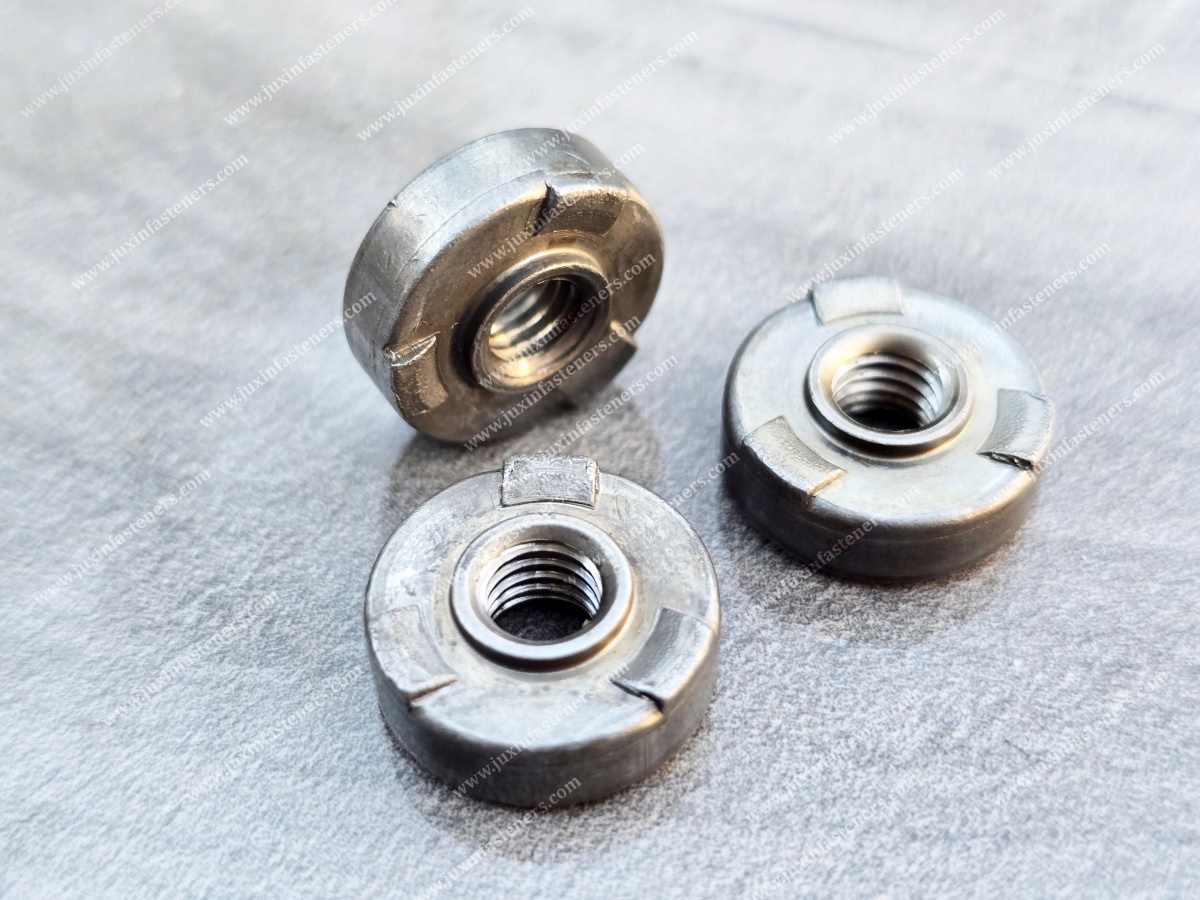 Brass Self-Locating Projection Weld Nuts – JX-WN / JX-WNS Brass Self-Locating Projection Weld Nuts – JX-WN / JX-WNS
