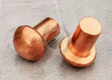 Brass Domed Head Solid Rivets