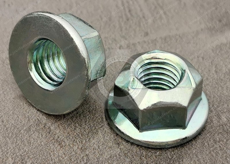 Metal Flange Lock Nuts, Allmetal Prevailing Torque Hexagon Nuts