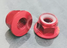 Aluminium Nylon-Insert Flange Locknuts