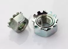 Steel Locknuts with External-Tooth Lock Washer