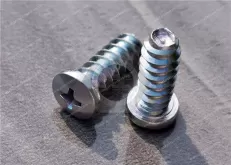 Steel Rounded Head Blunt Screws for Sheet Metal