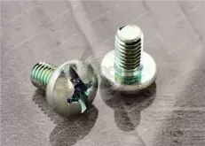 ROHS Color zinc surface treatment Metric Pan Head Combination Phillips/Slotted Screws