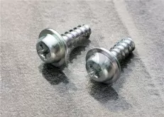Cross recessed pan head flange screw class A&Rounded Head Screws with Washer for Sheet Metal F Type