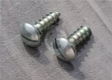 Slotted pan head tapping screw and Steel Decorative Round Head Slotted tapping Screws
