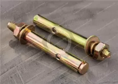 Color zinc Steel Stud Anchors with Hex Nut for Block and Brick