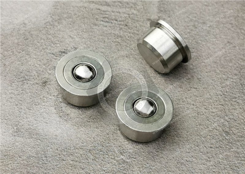 Press-in Stainless Steel Positioning Stepless Bright Body Bumper Ball ...