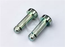 Carbon steel machined parts pin for the automotive manufacturing industry, surface treatment electroplating environmental protection ROHS color zinc