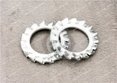 Steel Serrated Lock Washers External Teeth