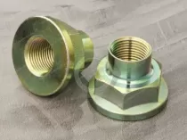 What surface finishes are available for fasteners?