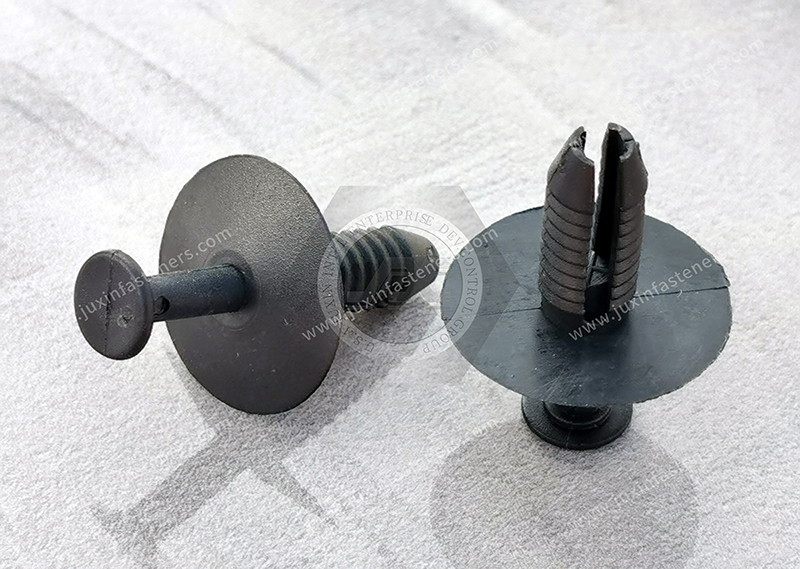 Custom JX-25M101871 General Plastic Push Lock Rivets For Automotive