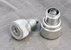 Large Knob, Spring-Loaded – Types JX-PF41, JX-PF42