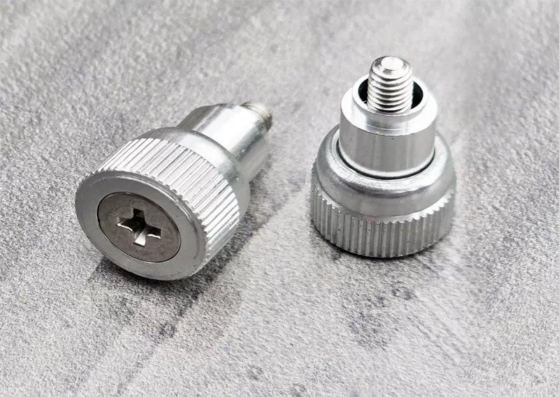 Large Knob, Spring-Loaded – Types JX-PF41, JX-PF42