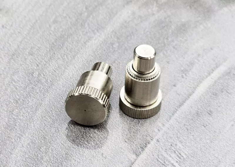 Captive Panel Screw, Screw Head, Spring-loaded, Flare Mount - Metric