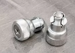 Large Knob, Spring-loaded – Types JX-PF18, JX-PF28, JX-PF38