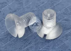 PC Slotted Flat Head Screws