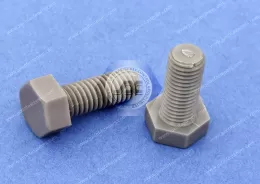 High Strength Plastic Screws Nylon Hexagon Socket Head Plastic Screws