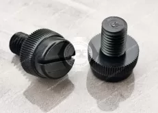 Nylon Black Raised-Head Thumb Screws