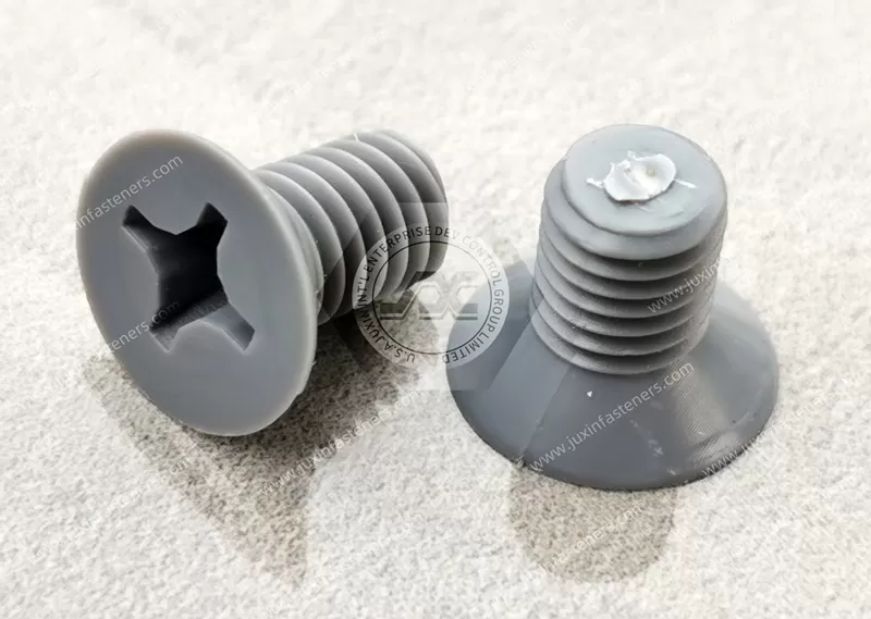 PVC Phillips Flat Head Screws