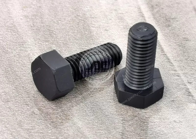 Black Nylon66 Hexagon Head Screws