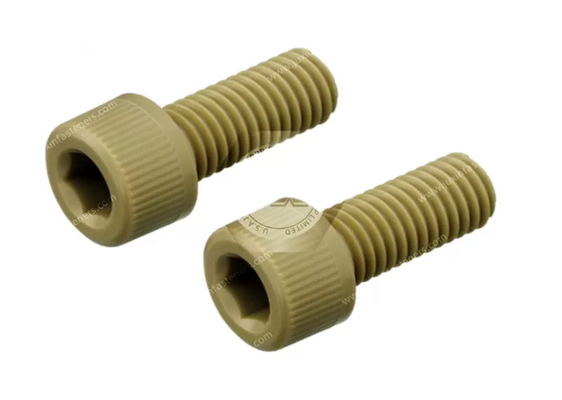 PEEK  Socket Head Screws knurled head
