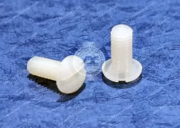 Metric Nylon Pan Head Slotted Screws