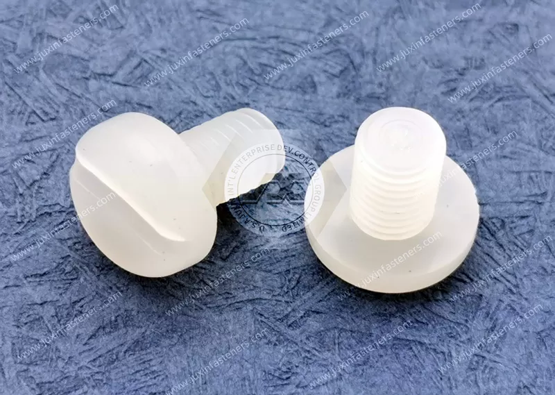 PVDF Pan Head Slotted Screws